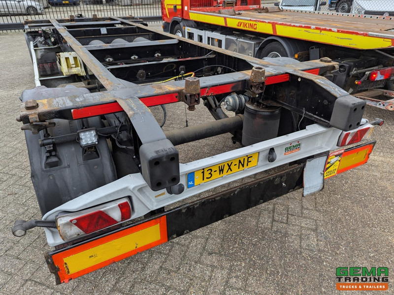 Rimorchio portacontainer/ Caisse interchangeable Kögel AW 18 2-Assen SAF - BDF Systeem - Schijfremmen - Luchtvering - 09/2025APK: foto 12