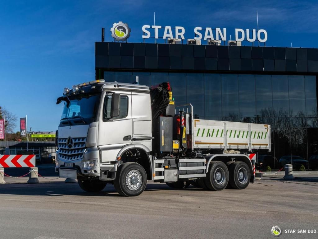 Leasing di Mercedes-Benz  AROCS 2651 6x6 PALFINGER PK 34002 CRANE KIPPER  Mercedes-Benz  AROCS 2651 6x6 PALFINGER PK 34002 CRANE KIPPER: foto 8