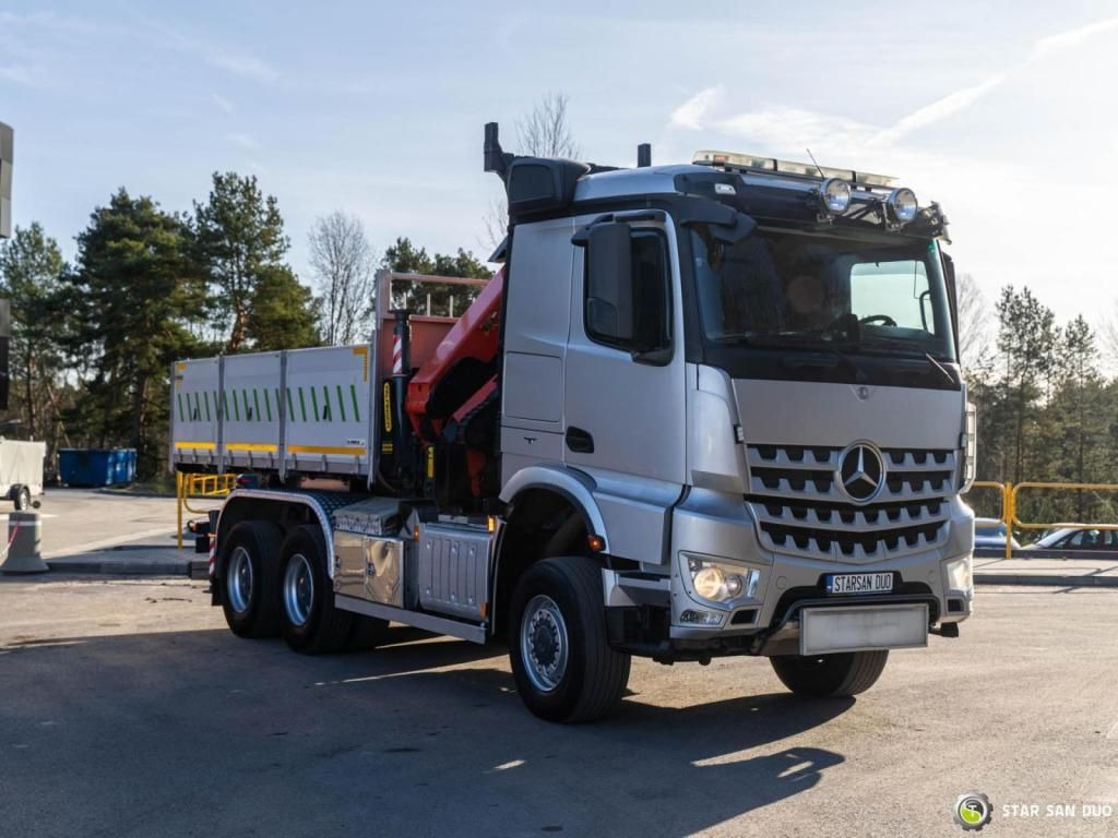 Leasing di Mercedes-Benz  AROCS 2651 6x6 PALFINGER PK 34002 CRANE KIPPER  Mercedes-Benz  AROCS 2651 6x6 PALFINGER PK 34002 CRANE KIPPER: foto 6