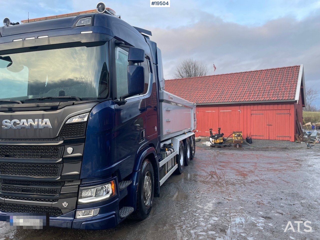 Autocarro ribaltabile Scania R580: foto 8