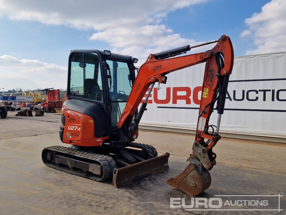 Miniescavatore 2020 Kubota U27-4: foto 7