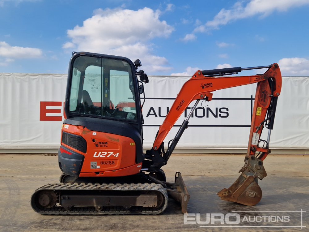 Miniescavatore 2020 Kubota U27-4: foto 6