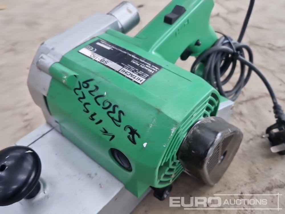 Attrezzatura da costruzione Hitachi SB-10 240 Volt Belt Sander: foto 10