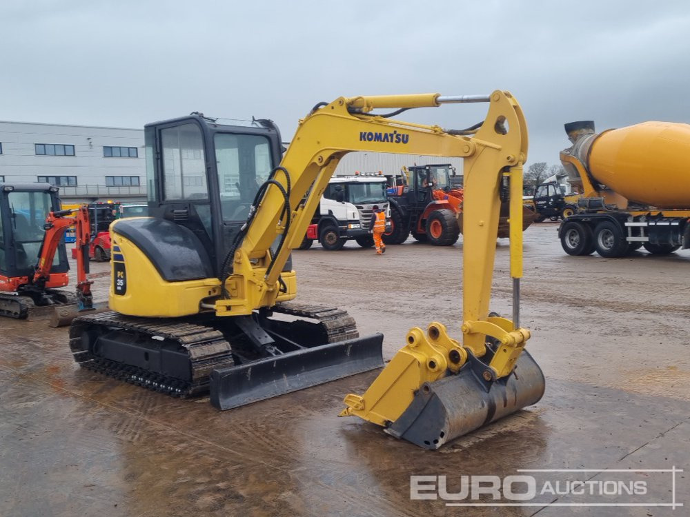 Miniescavatore Komatsu PC35MR-2: foto 7